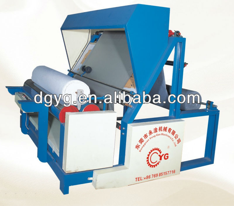 Automatic edge-aligning cloth rolling inspecting machine(lap former)