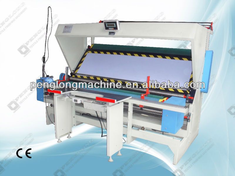 Automatic Edge-alignment cloth inspection and rolling machine for woven and knitting fabric