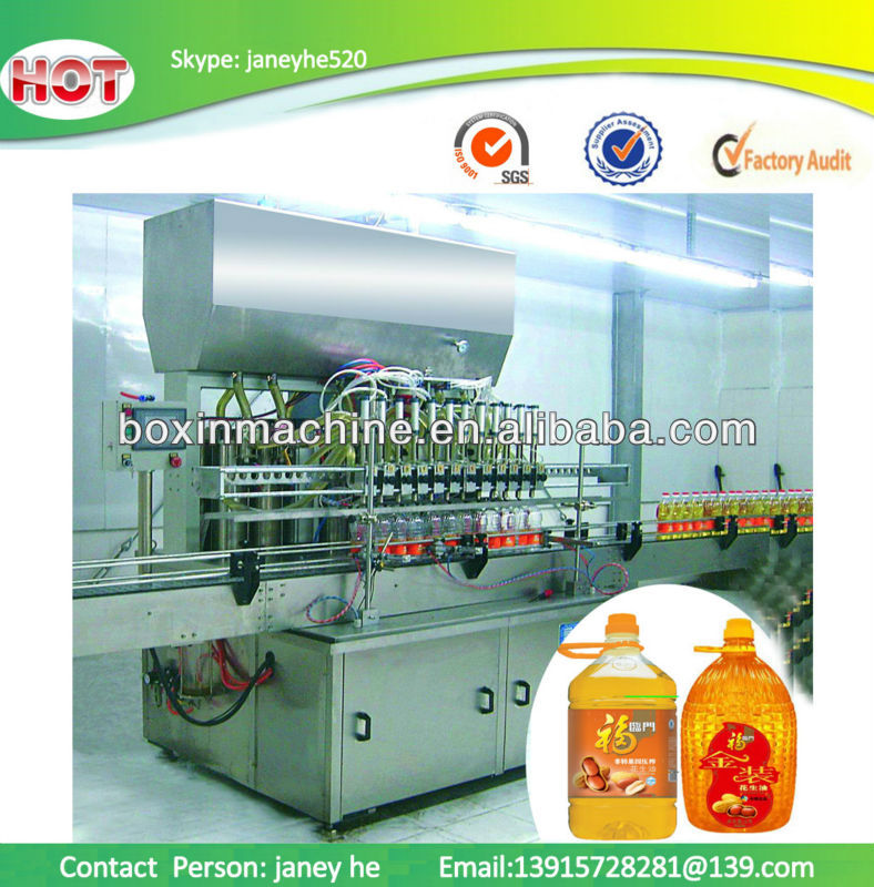 Automatic edible oil filling machine