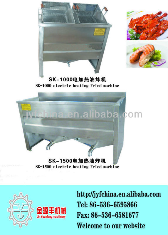 automatic electric deep frying machine