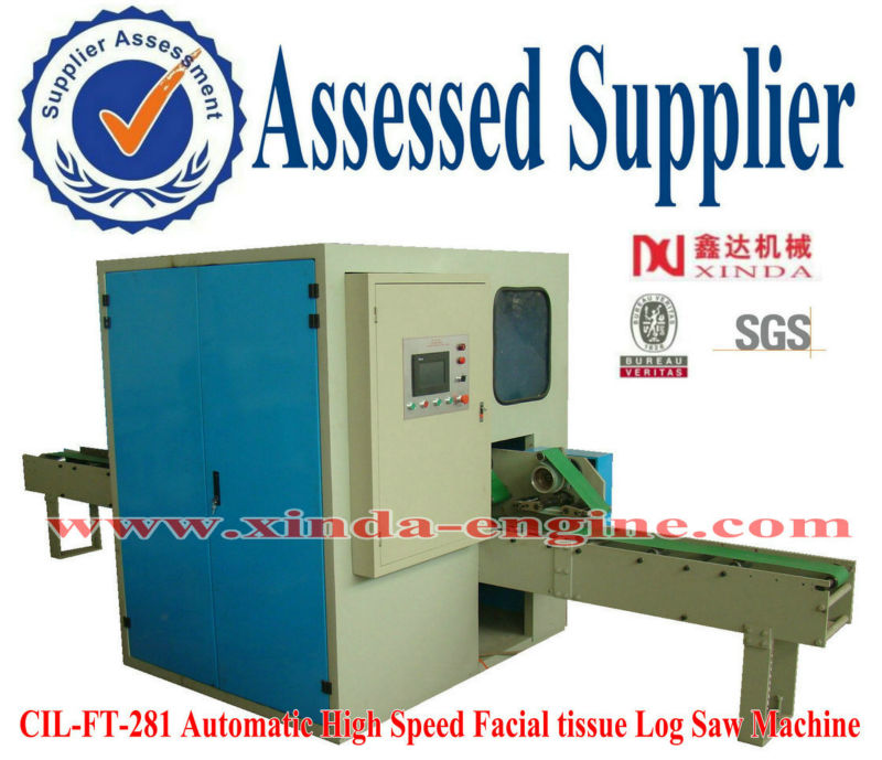 Automatic Facial tissue paper log saw machine CIL-FT -281