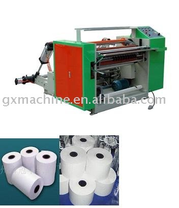 Automatic fax paper thermal paper slitting machine