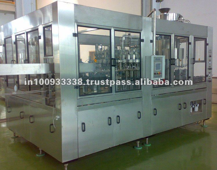 Automatic Filling / Bottling Machines for Carbonated Drinks