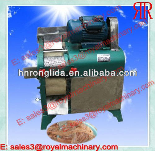 Automatic flesh separator/fish meat separating machine