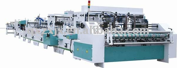 automatic flexo fold glue machine