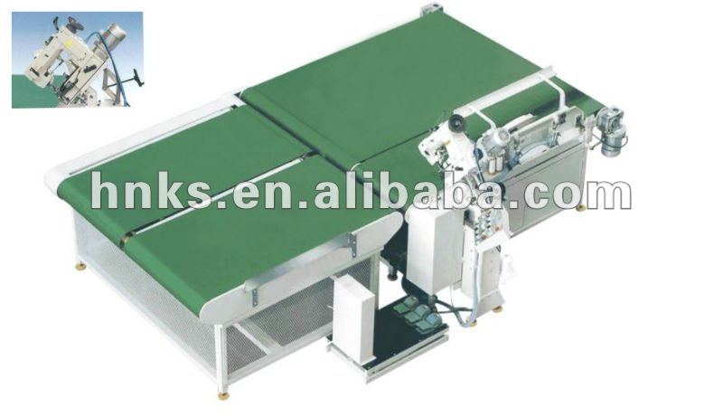 Automatic flipping tape edge machine mattress edge sewing machine mattress edge sewing table