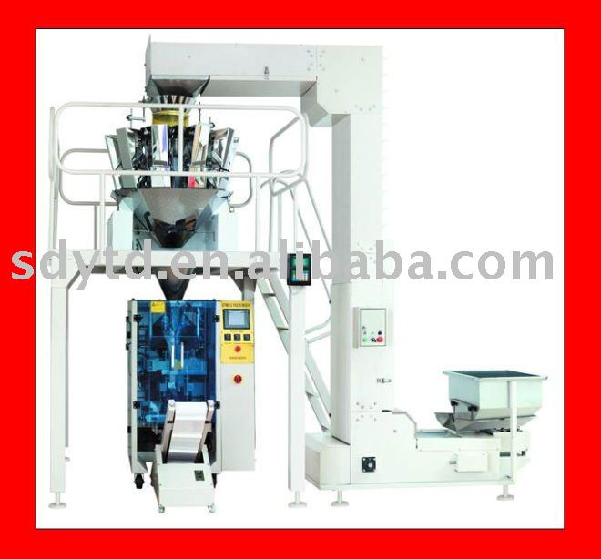 Automatic food materials packing machine line