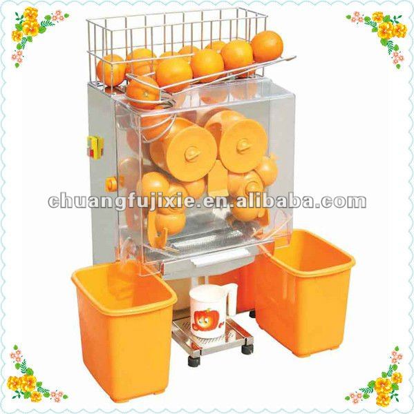 Automatic fresh squeezed orange juice machine