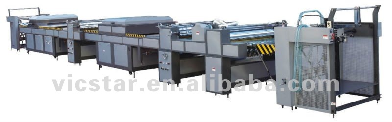 automatic full large uv lacquering machine