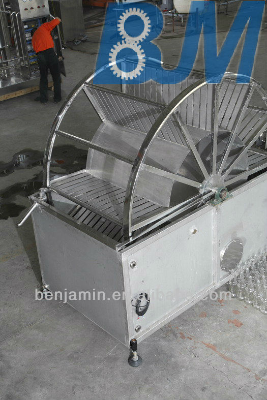 automatic glass bottle washer