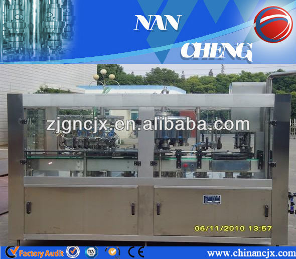 automatic glass bottle white wine filling machine