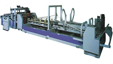 Automatic gluing folding packing machine