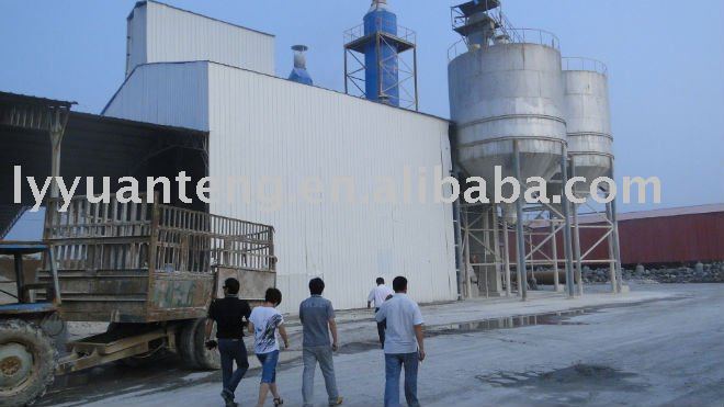 automatic gypsum powder production line