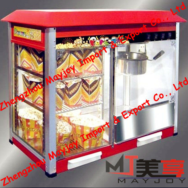 automatic high efficiency corn popper/pop corn machine