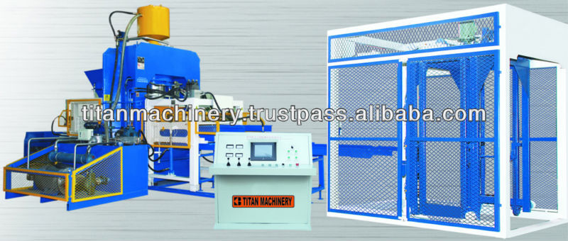 Automatic high pressure brick machine