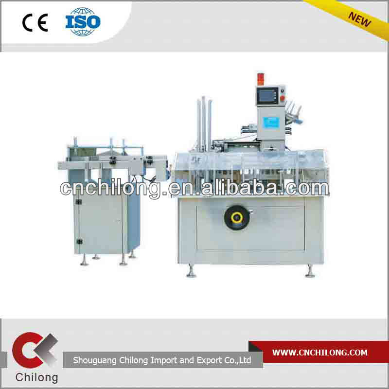 Automatic high speed bottle encasing packing machine