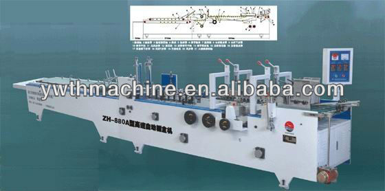 Automatic High-speed Carton Folder Gluer Machine