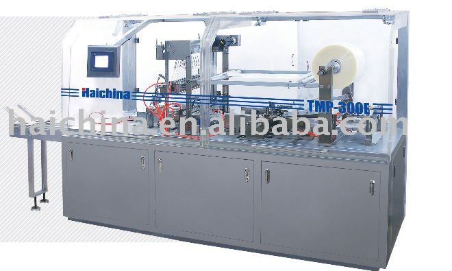 Automatic high speed TMP 300D Over wrapping machine wtithin easy tear tape