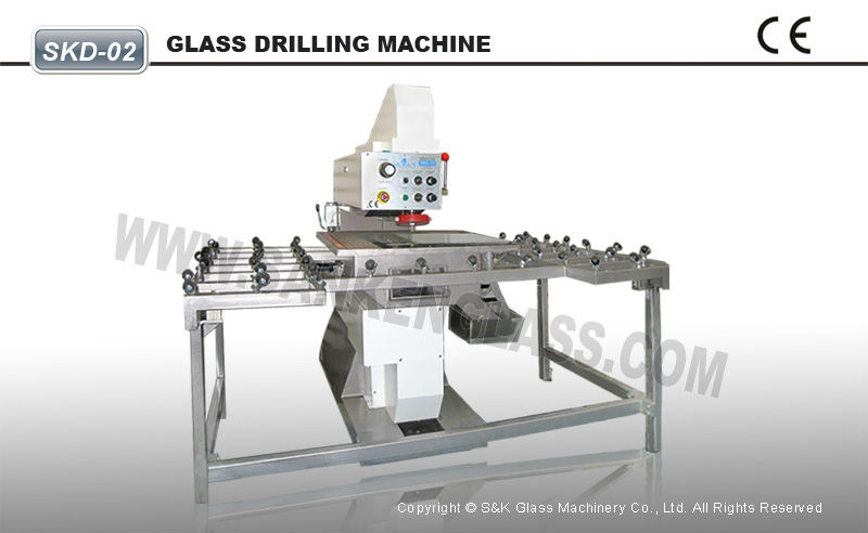 Automatic Horizontal Glass Hole Drilling Machine