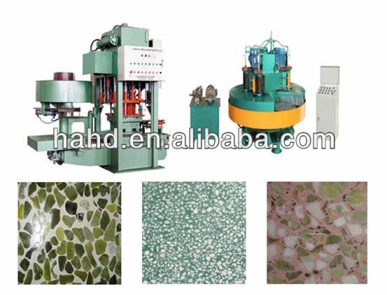 automatic Hydraulic cement floor terrazzo tile press machine