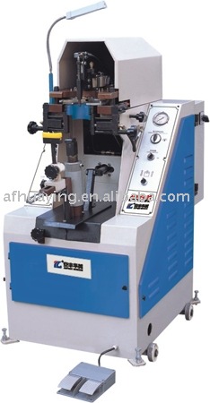 Automatic hydraulic heel lasting machine