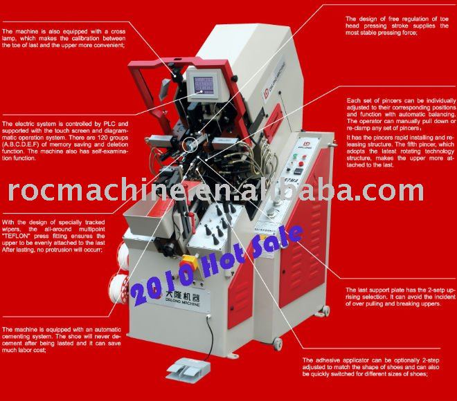 Automatic Hydraulic Toe Lasting Machine