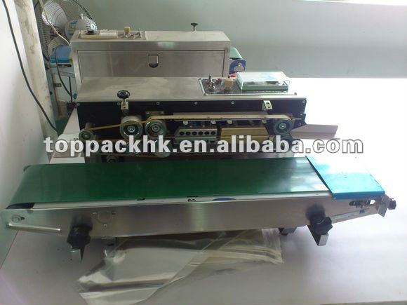 Automatic impulse plastic film heat sealing machine/Continuous plastic bag sealer heat sealing machine/heat seal machine