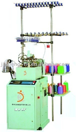 automatic jacquard socks knitting machine