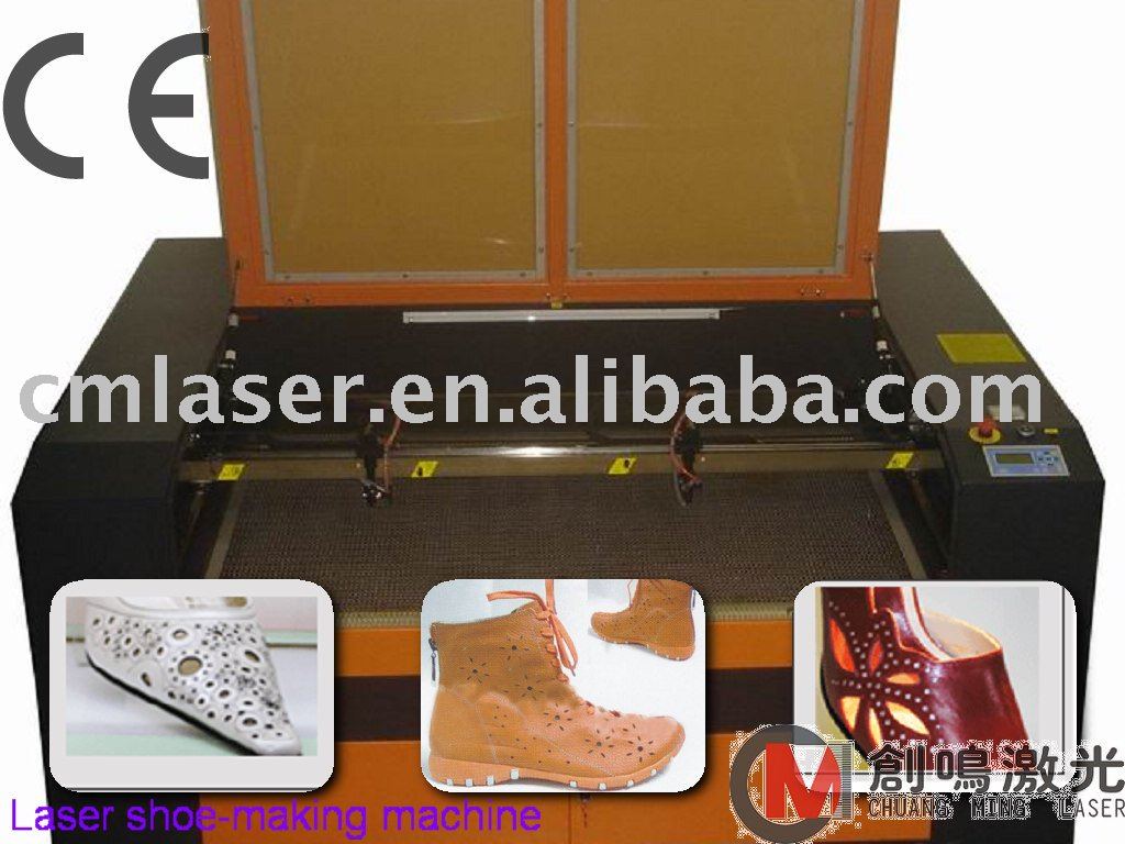 Automatic laser upper making machine with autofeed table and self-developed software