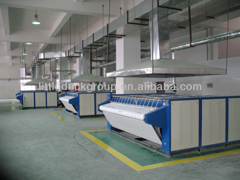 Automatic Laundry Ironing machine with LPG GAS heating