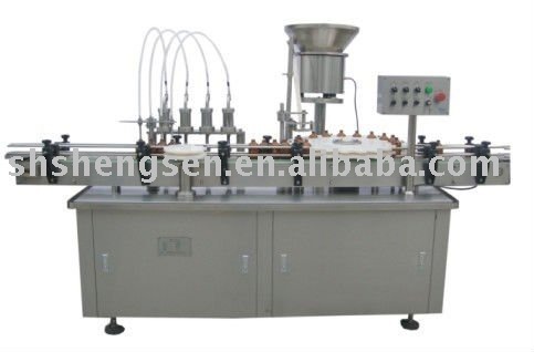 Automatic Liquid Filler and Stopper Machine