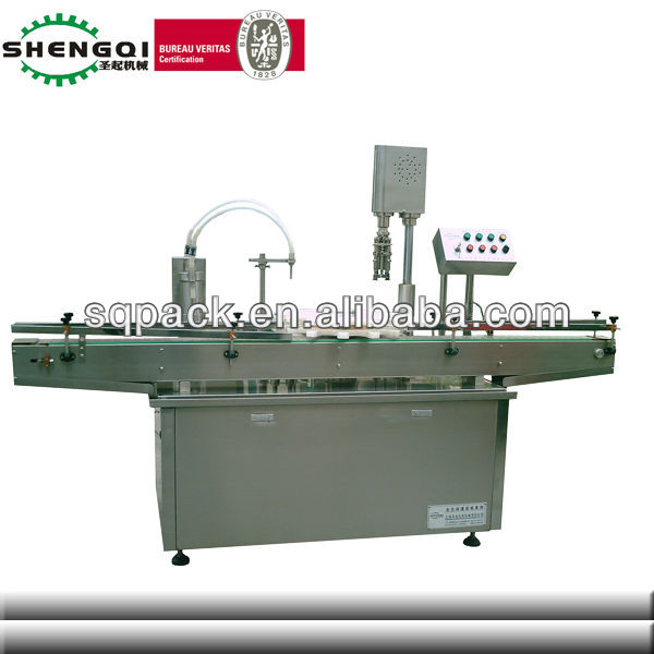 Automatic Liquid Filling and Capping Machine