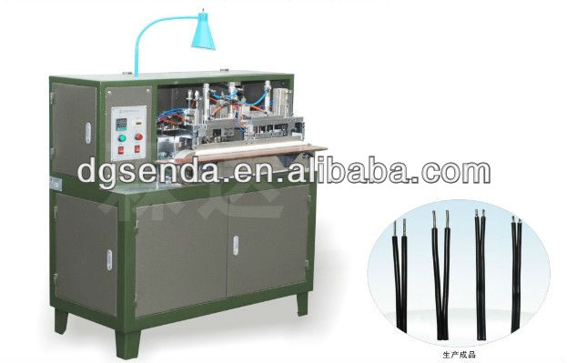 automatic machine for wire ends stripping,twisting tie&soldering machine/Wire Processing Machine Electric Wire Stripping Machine