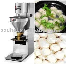 Automatic meat ball forming machine with easy operation