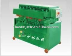 automatic meat Barbecue skewers making machine from Shaolin