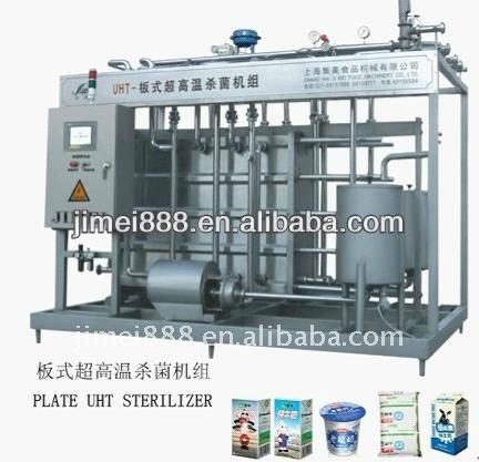 Automatic milk plate UHT sterilizer /plate pasteuizer (CE&ISO)