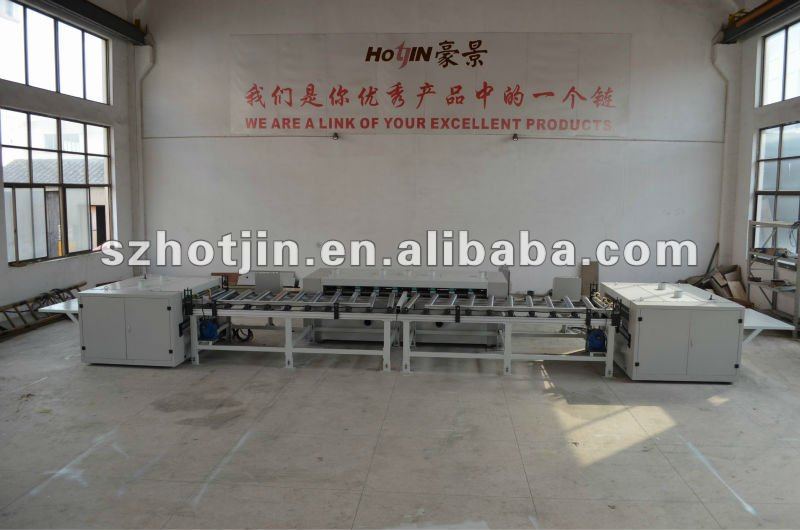 Automatic multi rip saw line