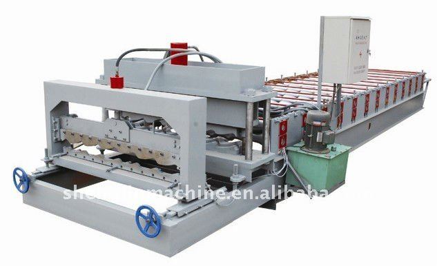 automatic new glazed tile forming machine