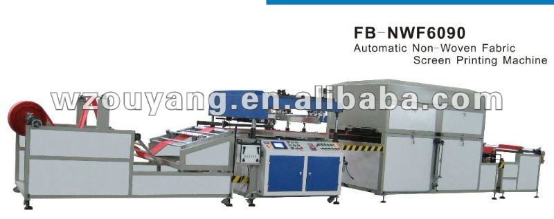 Automatic Nonwoven Screen Printing Machine