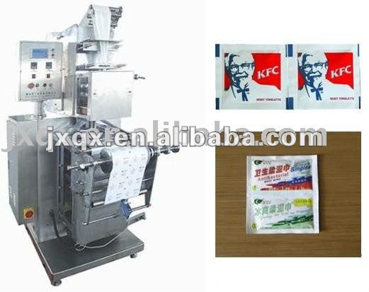 automatic nonwoven wet tissue packing machine