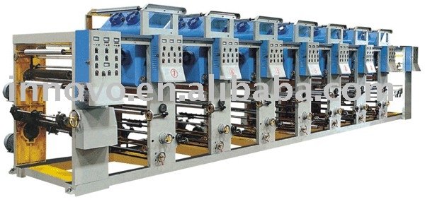 Automatic one-eight color Gravure flexo Printing Machine flexographic printing machine