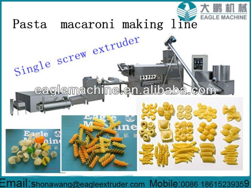 Automatic pasta macaroni extruder machine /processing line /making machine