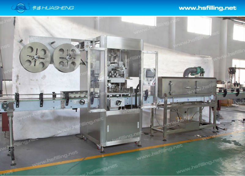 Automatic PET Bottle Labeling Machine