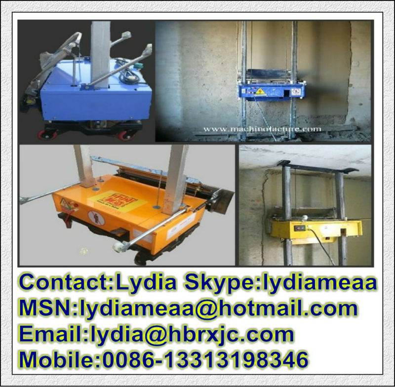 automatic plastering machine/automatic machine for wall gypsum/plastering machine for wall