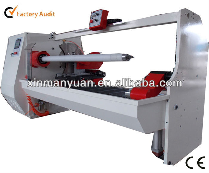 Automatic Plastic Film Cutting Machine(Film Roll Cutter,Film Roll Cutting Machine)