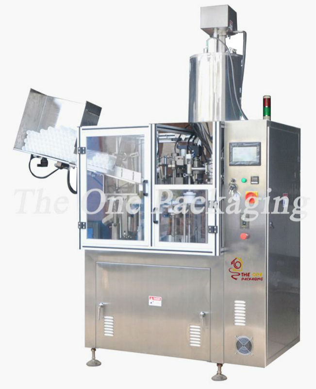 Automatic Plastic Tube Filling and Sealing Machine with Mixer TOFS-40A