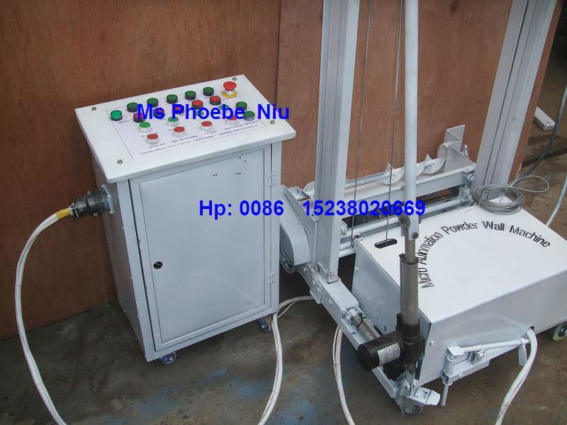 Automatic PLC control wall plastering machine 0086 15238020669