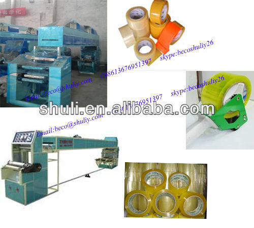 Automatic Printing, coating, slitting and rewinding adhesive tape machine//008613676951397