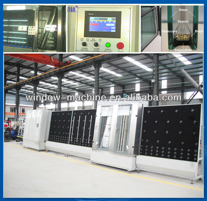 Automatic produce line double glazing machine