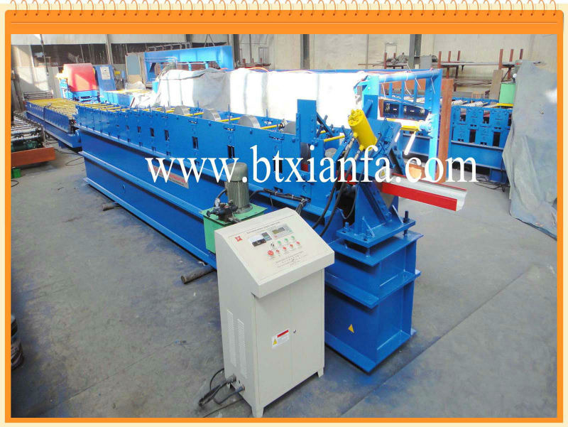 Automatic Roof Color Steel Roofing Gutter Roll Forming Machine